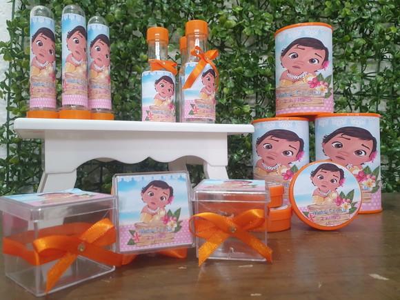 Lembrancinha - Kit Festa Moana Baby