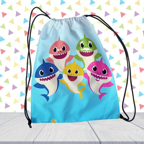 Lembrancinha Baby Shark Mochilinha Todos os Temas