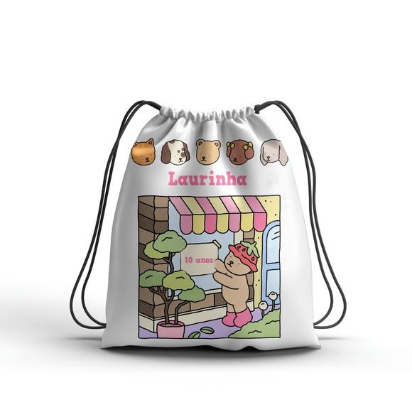 Lembrancinha Bobbie Goods Mochilinha 25x30