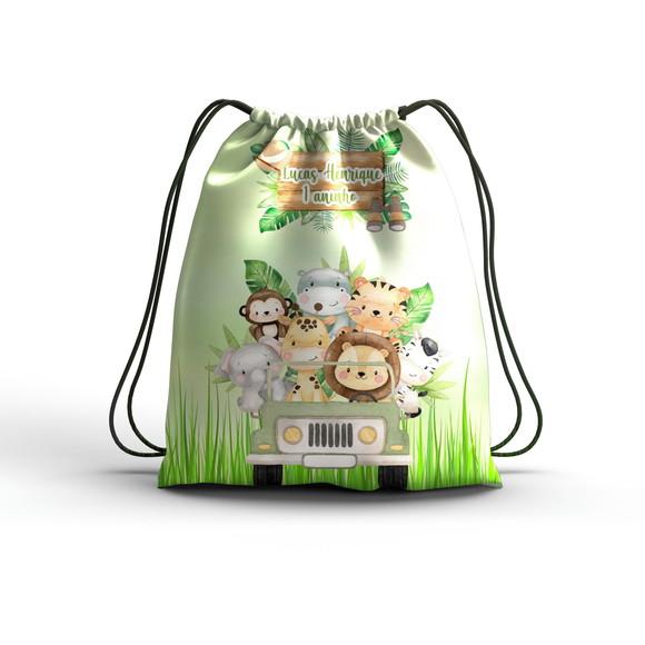 Lembrancinha Safari Mochilinha Todos os Temas 12 Unidades