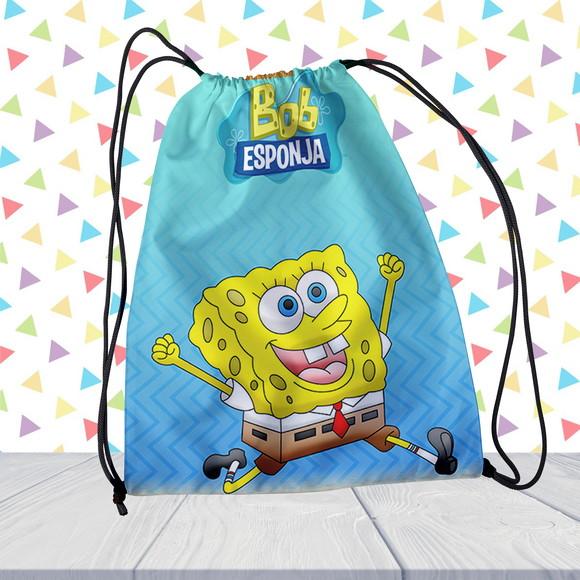 Mochilinha Bob Esponja Personalizada Lembrancinha Festa