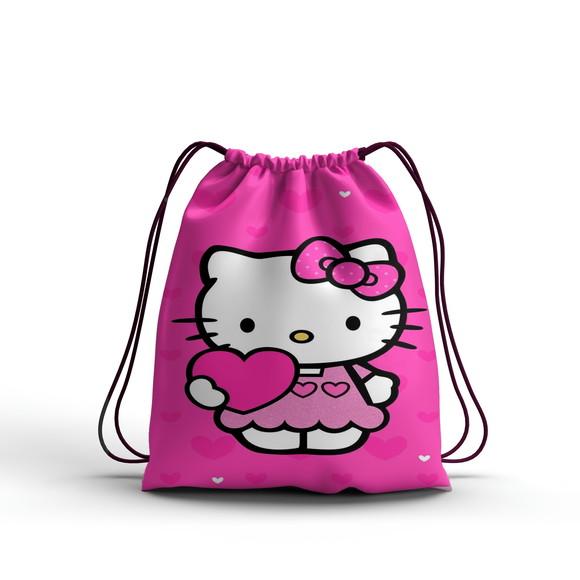 Mochilinha Personalizada Hello Kitty