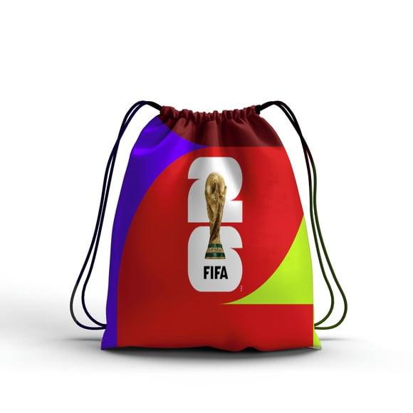 Mochilinha Saco Tema Copa 2026 Futebol Personalizada