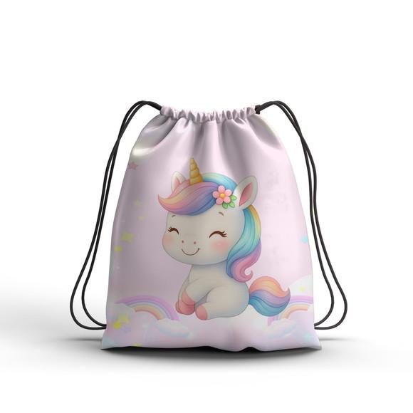 Mochilinha Unicórnio Personalizada Lembrancinha Festa