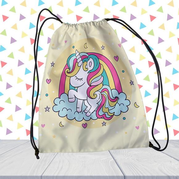 Mochilinha Unicórnio Personalizada Lembrancinha Festa