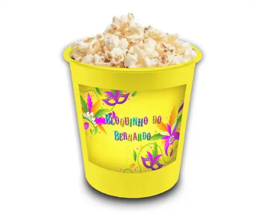 Balde Pipoca 1l Personalizado Bob Esponja