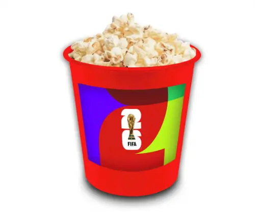 Balde Pipoca 1l Personalizado Copa 2026