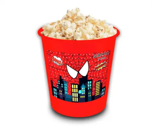 Balde Pipoca 1l Personalizado Homem Aranha
