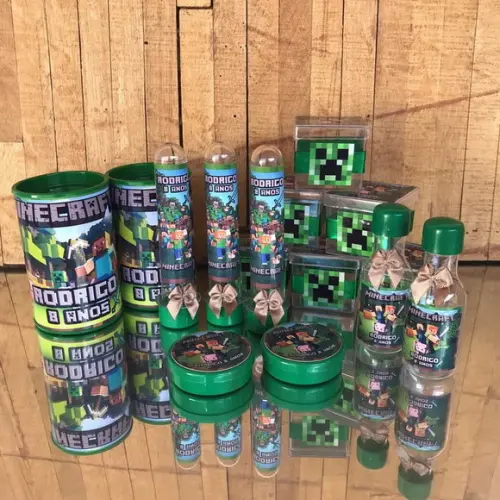 Kit Minecraft - Completo com 50 Itens