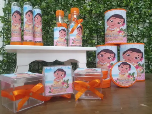 Lembrancinha - Kit Festa Moana Baby