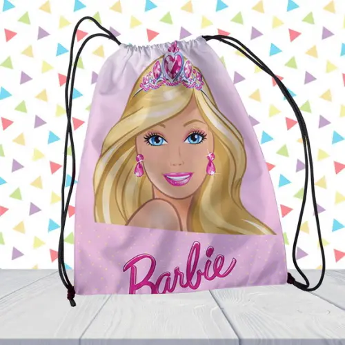 Lembrancinha Barbie Mochilinha Todos os Temas