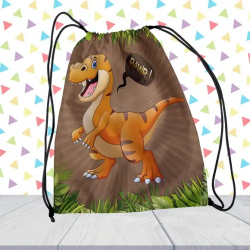 Lembrancinha Dinossauro Mochilinha Todos os Temas