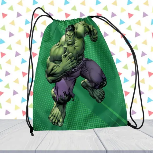 Lembrancinha Hulk Mochilinha Todos os Temas