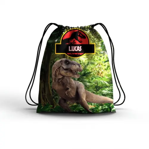 Lembrancinha Jurassick Park Dinossauro Mochilinha