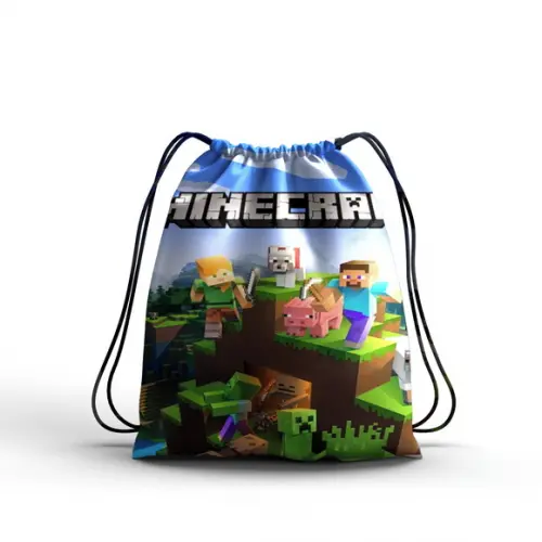 Lembrancinha Minecraft Mochilinha Todos os Temas