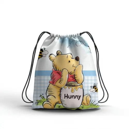 Lembrancinha Ursinho Pooh Aquarela Mochilinha Todos os Temas