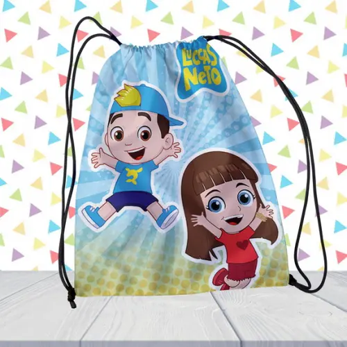 Mochilinha Lucas Neto Personalizada Lembrancinha Festa