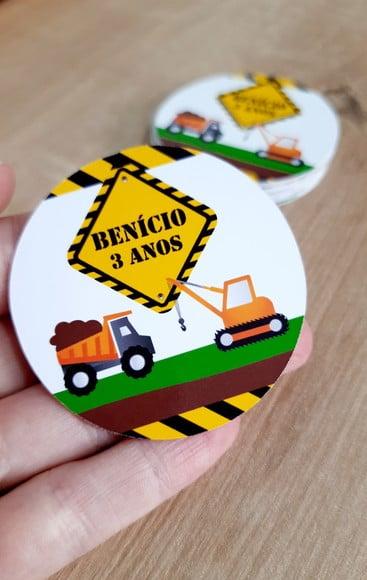 Adesivo 5 cm - Construção