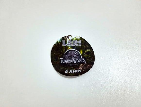 Adesivo 5 cm Dinossauro