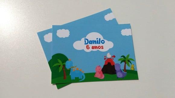 Adesivo para bolha de sabão - Dinossauro