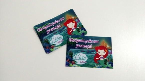 Adesivo para bolha de sabão - Sereia