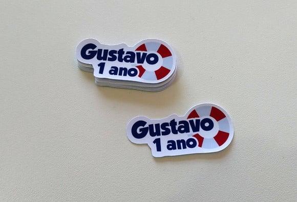 Adesivo Ursinho Marinheiro (nome)