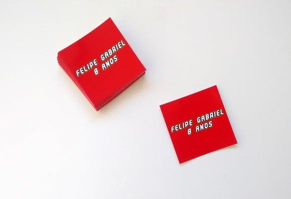Adesivo Vermelho