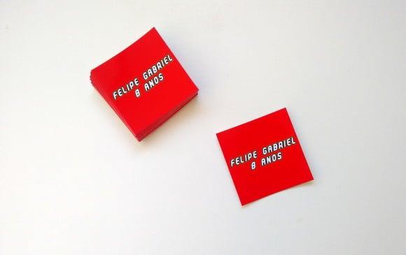 Adesivo Vermelho