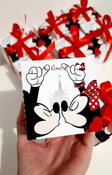 Anúncio de Gravidez - Mickey e Minnie