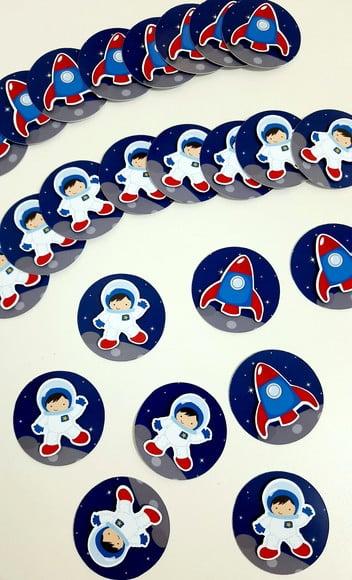 Aplique 3d - Astronauta