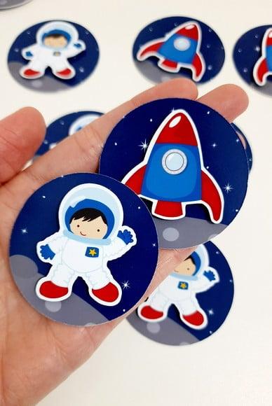 Aplique 3d - Astronauta