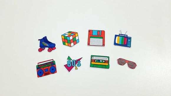 Aplique Anos 80 - 3 cm