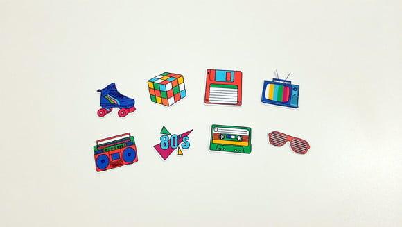 Aplique Anos 80 - 3 cm