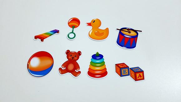 Aplique Brinquedos 5 cm