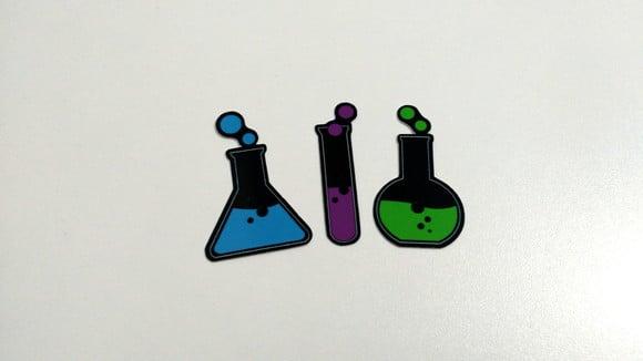 Aplique Ciências 5 cm - Laboratório