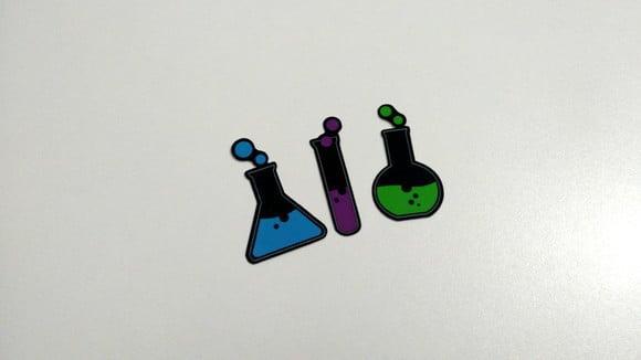Aplique Ciências 5 cm - Laboratório