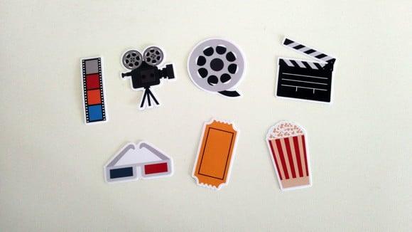 Aplique Cinema 3 cm