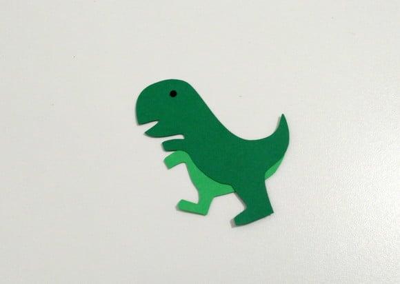 Aplique Dinossauro Scrap