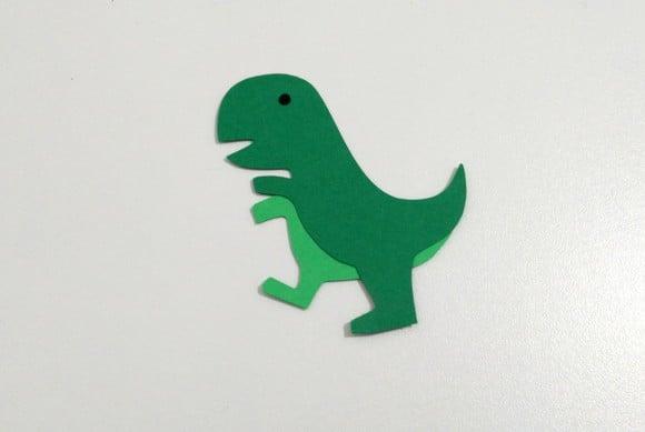 Aplique Dinossauro Scrap