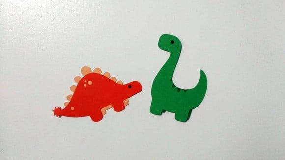 Aplique Dinossauro Scrap