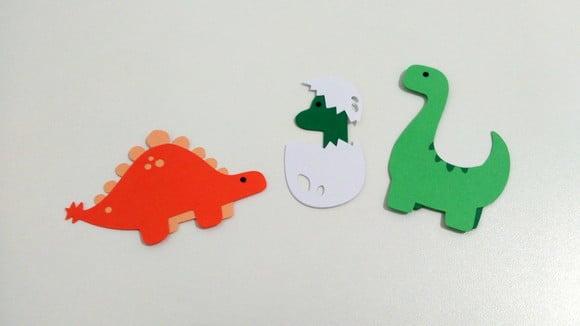 Aplique Dinossauro Scrap