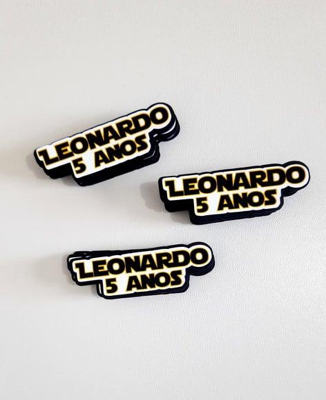 Aplique em Camadas - Star Wars