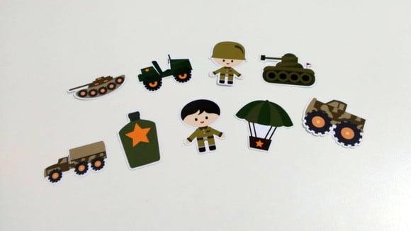 Aplique Exército 5 cm