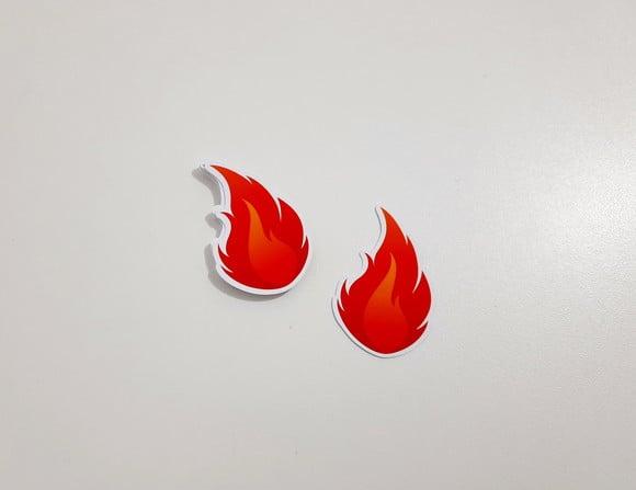 Aplique Fogo 5 cm