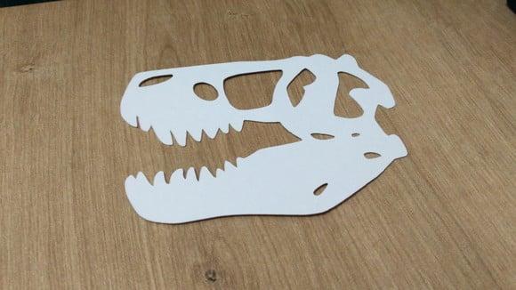 Aplique Fóssil Dinossauro