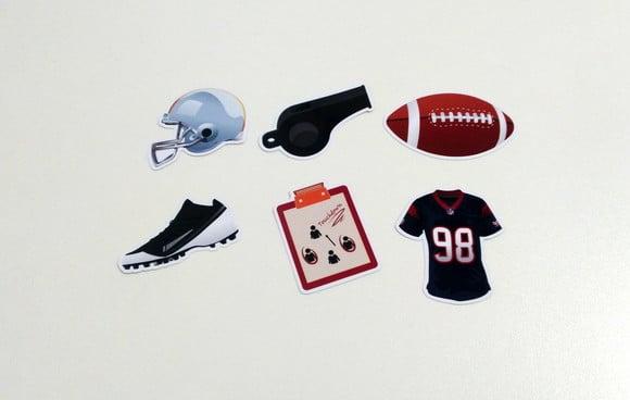 Aplique Futebol Americano 5 cm