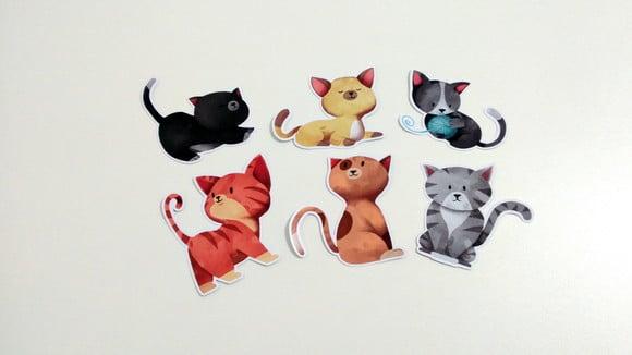 Aplique Gatinhos 3 cm