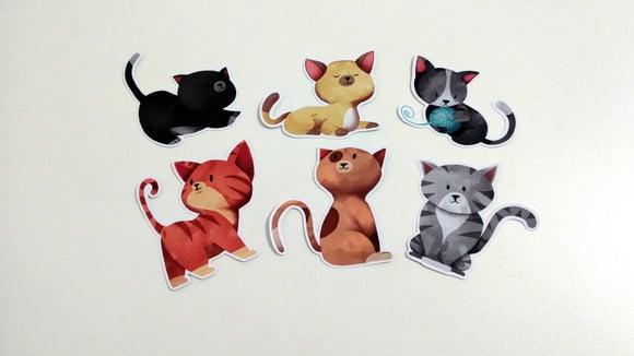 Aplique Gatinhos 7 cm