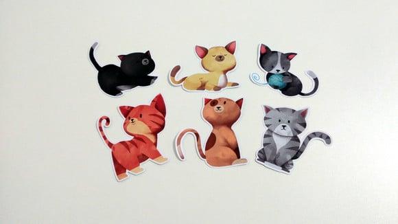 Aplique Gatinhos 7 cm