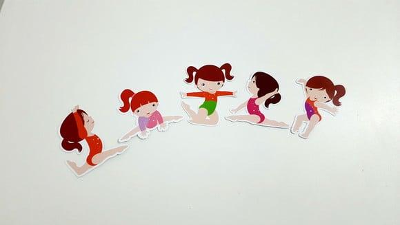 Aplique Ginástica Rítmica 5 cm